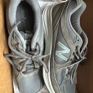 New Balance Gray Walking Shoes
